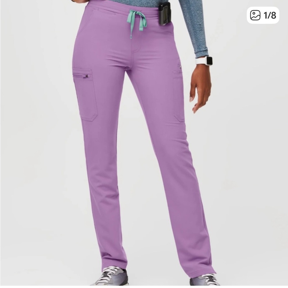 Figs Purple Skinny Jeans
